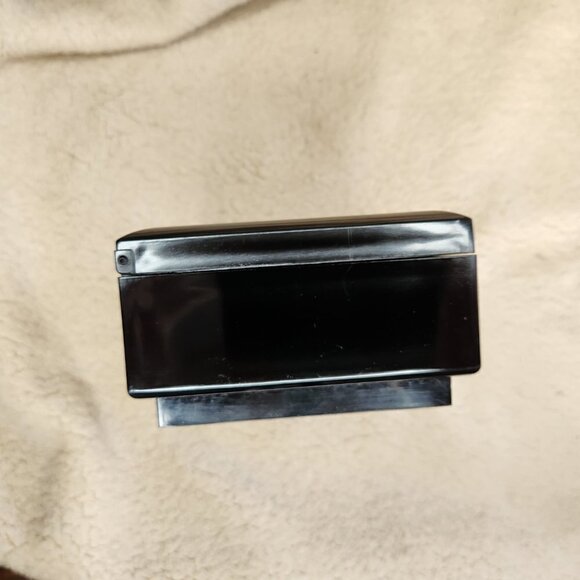 Toyo Japan Jewelry Music Box - Black w/Floral Image on Top - Picture 7 of 9